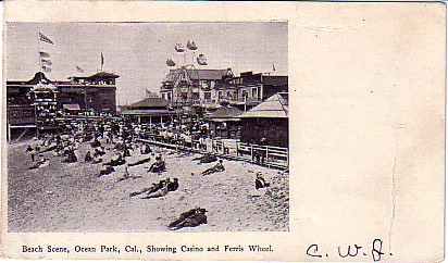 Beach Scene 1906