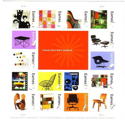 Eames Stamp Designs 2008